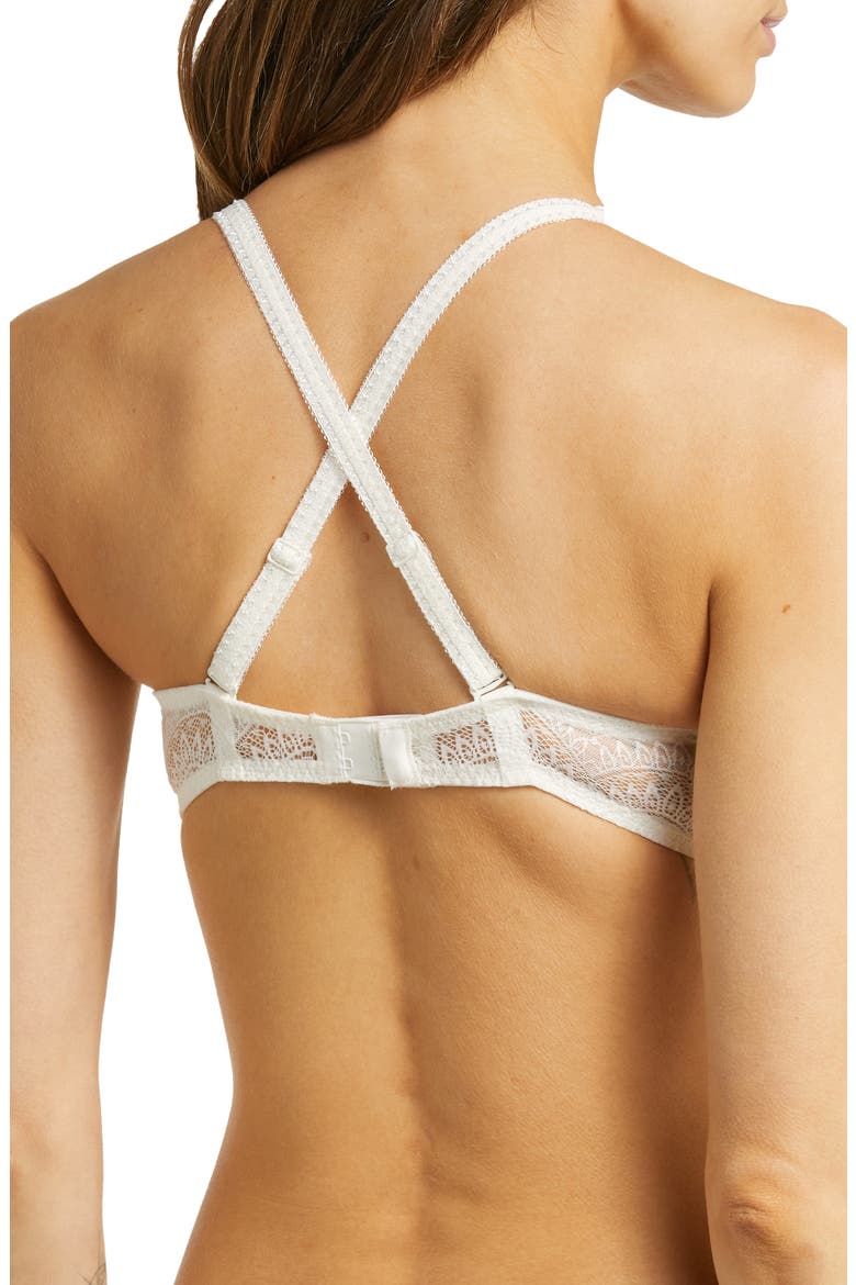 Karma Triangle Bralette, Alternate, color, IVORY