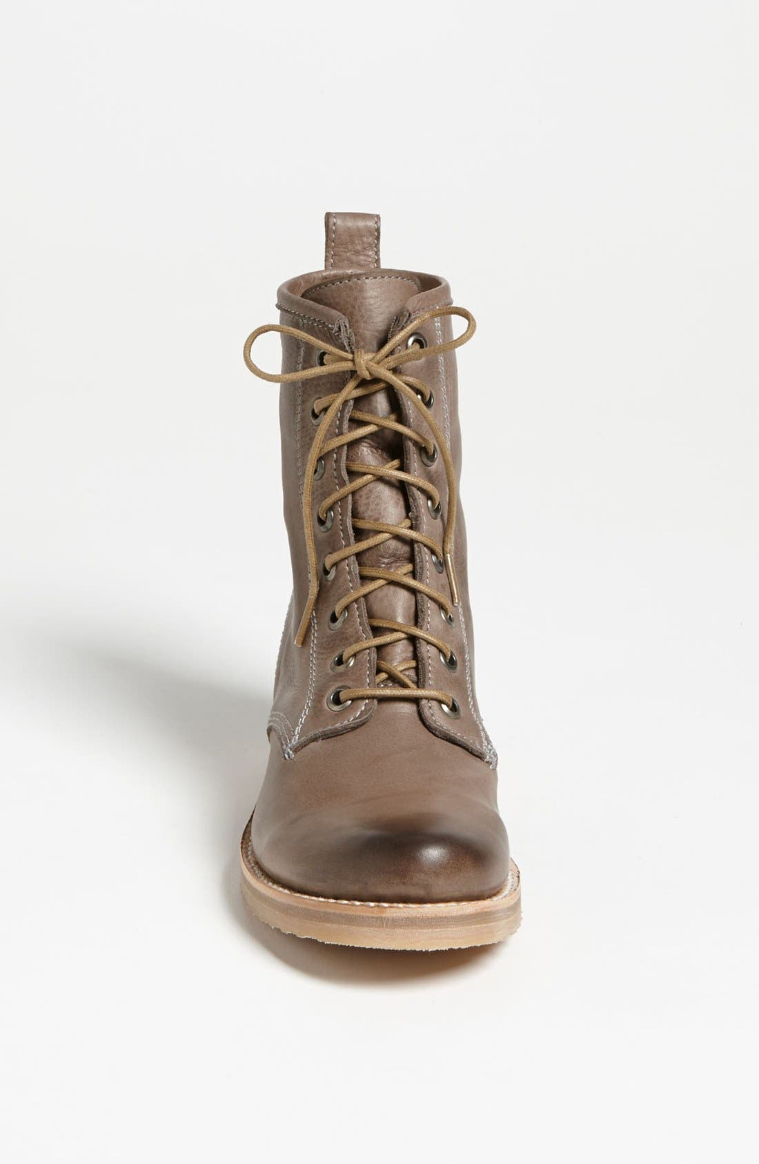 Veronica Combat Boot, Alternate, color, GREY