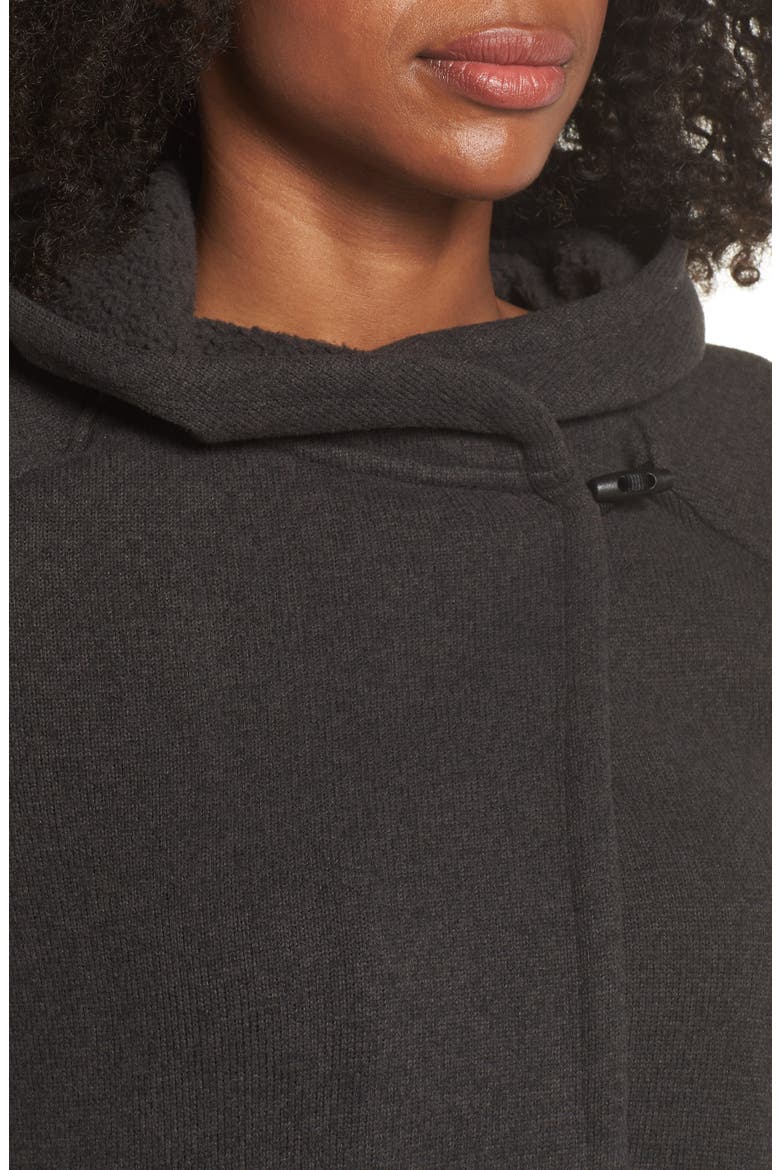 Crescent Wrap, Alternate, color, TNF BLACK HEATHER