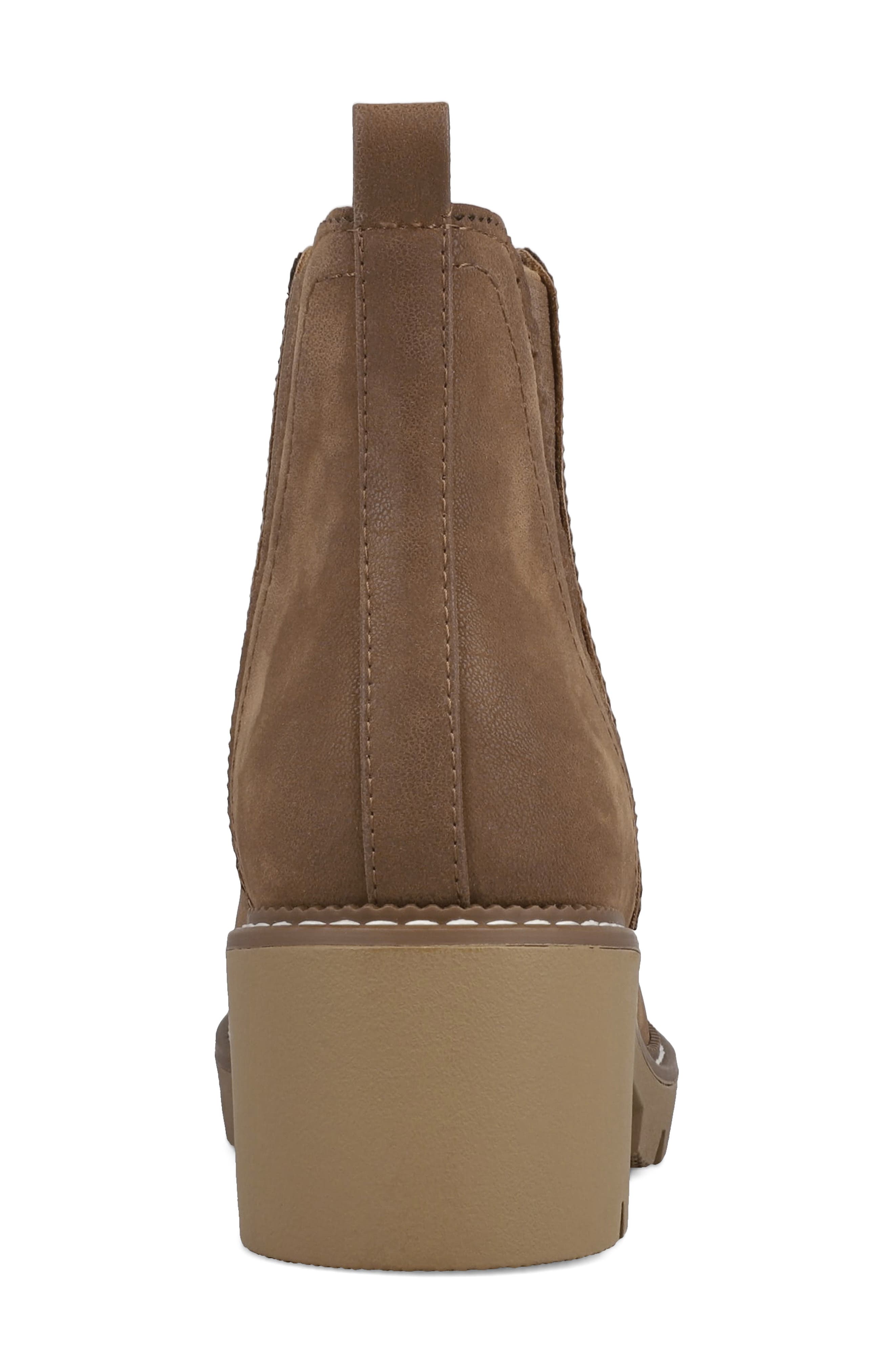 MIA Paula Chelsea Boot, Alternate, color, Cognac