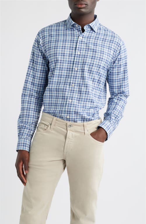 Johnnie-o Donovan Plaid Stretch Button-up Shirt In Multi