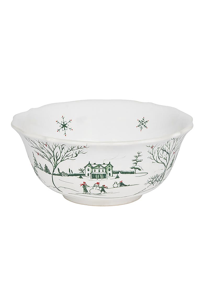Country Estate Winter Frolic 16-Piece Dinnerware Set, Alternate, color, EVERGREEN
