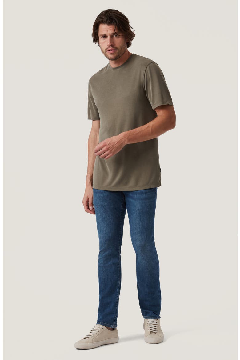 Courage Straight Leg Jeans, Alternate, color, MID SOFT
