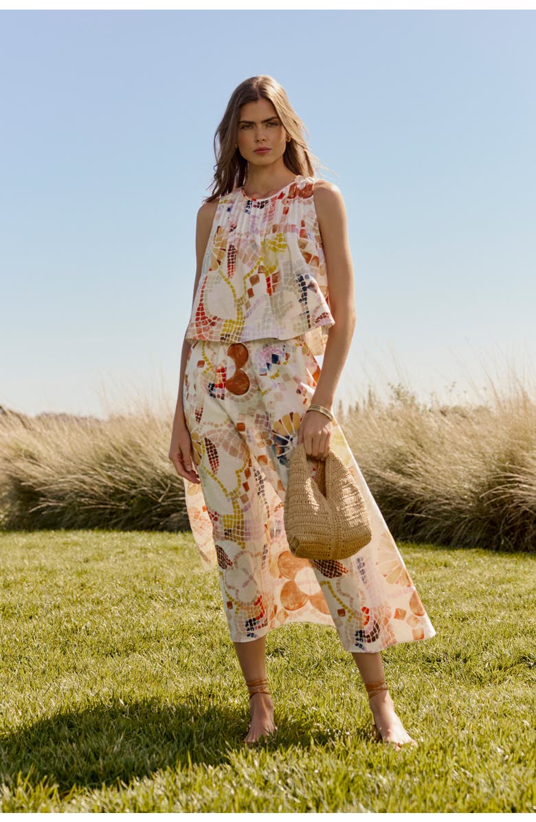 Marie Oliver Letta Top, Alternate, color, Travertine