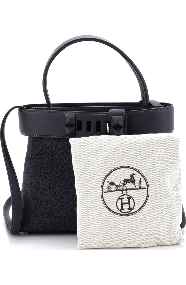 Pre-Owned Hermes Medor Handbag Togo, Alternate, color, Caban