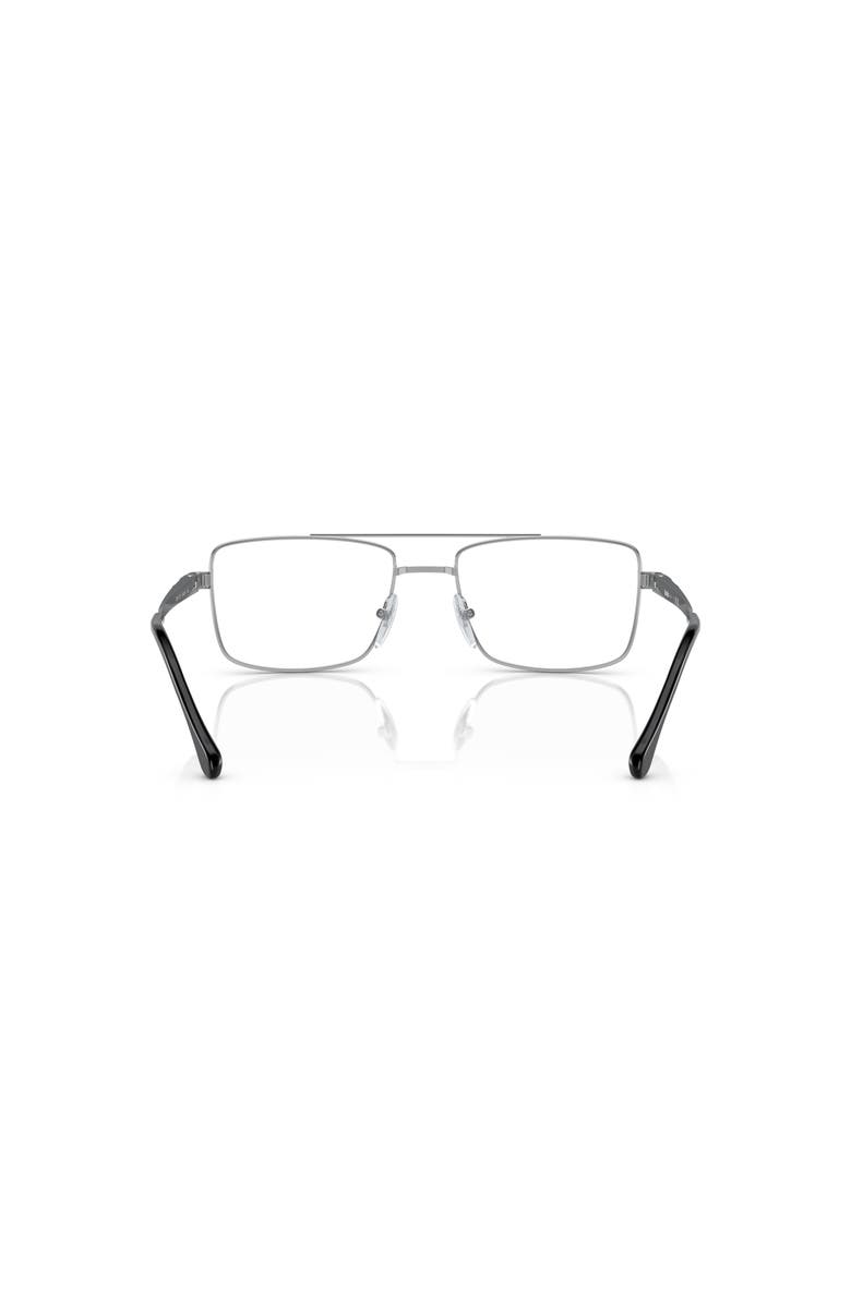Sferoflex 56mm Square optical glasses, Alternate, color, Silver
