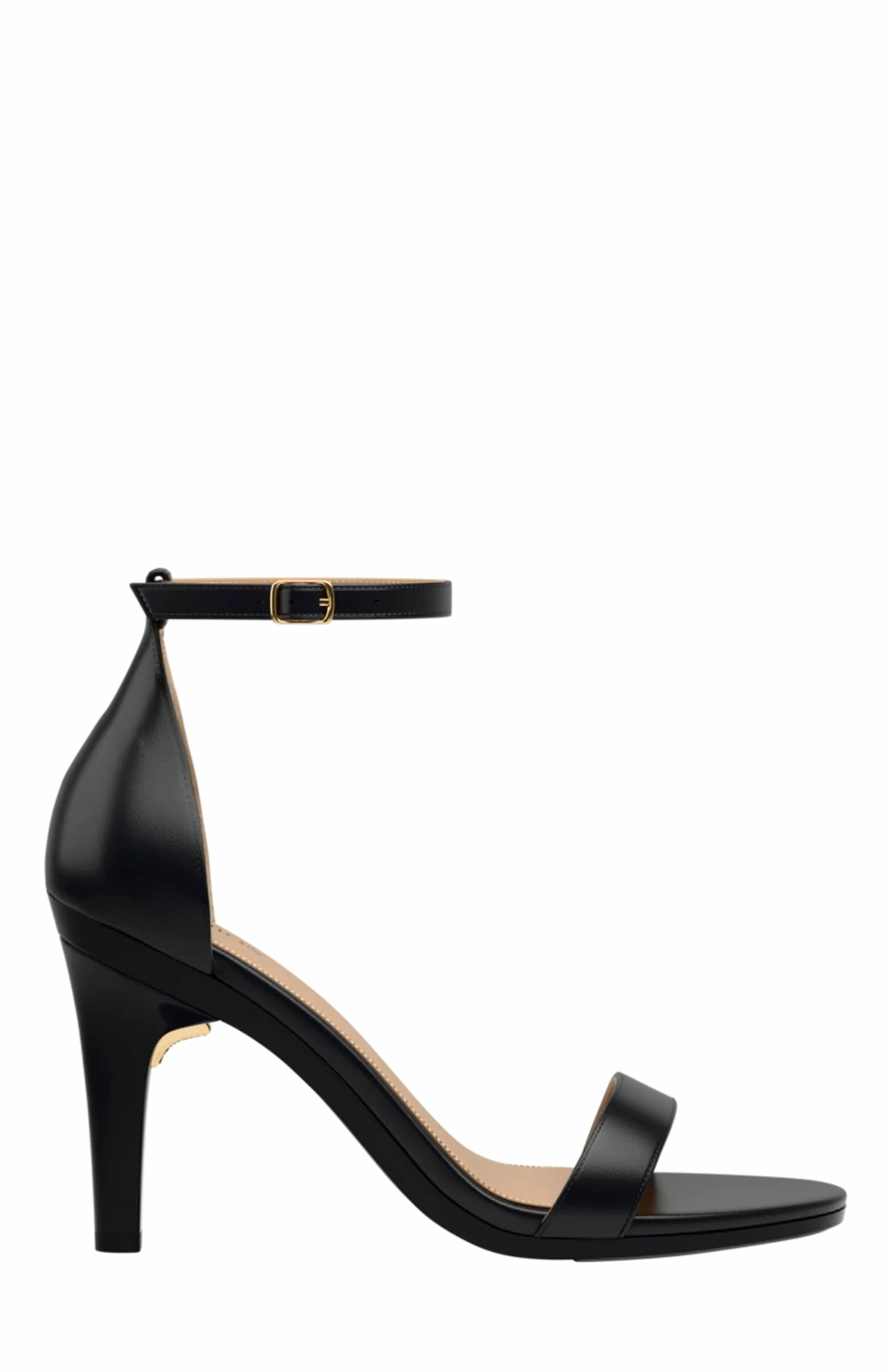 Pashion Footwear The Pashionista 4" Stiletto Heel, Alternate, color, Coal Leather
