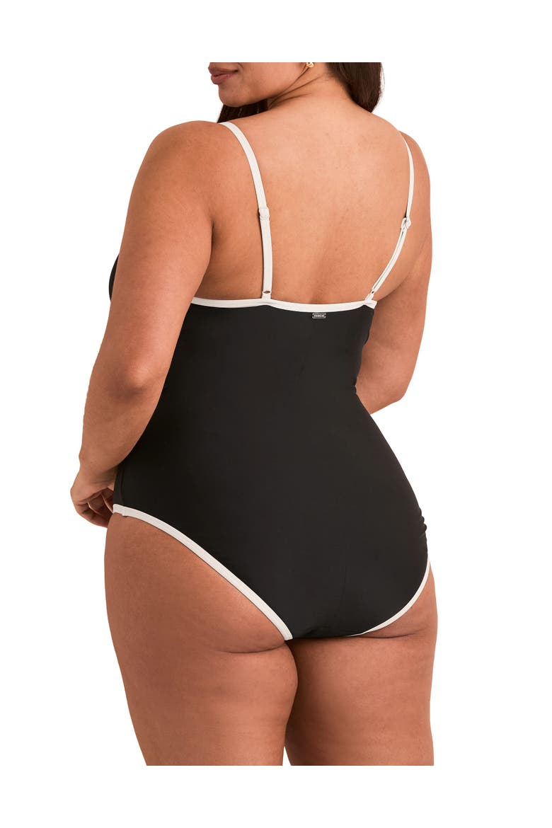 Rye Swimwear One Piece Swimsuit, Alternate, color, Black