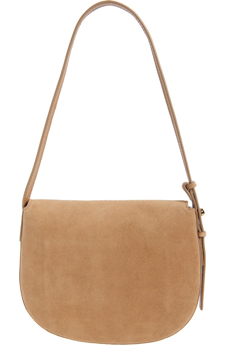 Madewell The Dakota Suede Saddle Bag, Alternate, color,