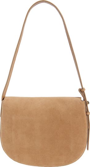 The Dakota Suede Saddle Bag