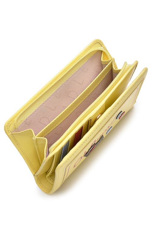 Radley Medium Oh Buoy! Flap Leather Wallet In White