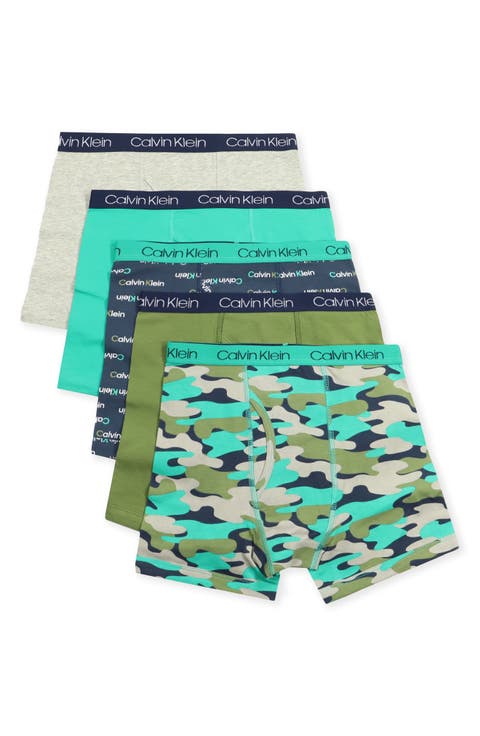 Kids' Assorted 5-Pack Boxer Briefs (Little Kid & Big Kid)