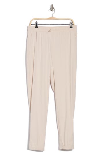 90 Degree By Reflex Tricot Oxford Elite Joggers In Neutral