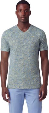 Lords of Harlech Paisley Pile Mens Vneck Tee