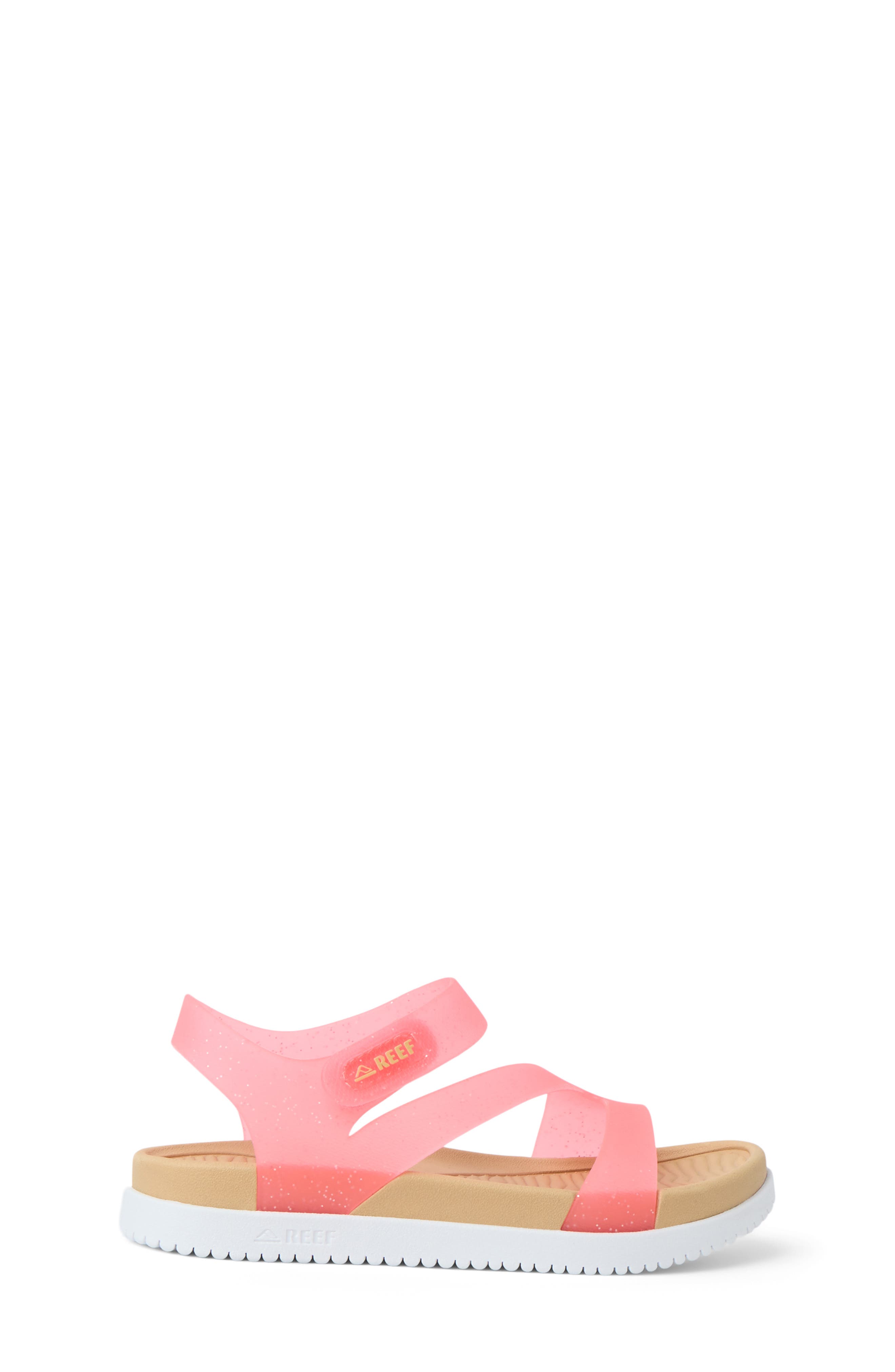 Reef Kids' Little Cali Coastin Sandal, Alternate, color, Glitter Pink