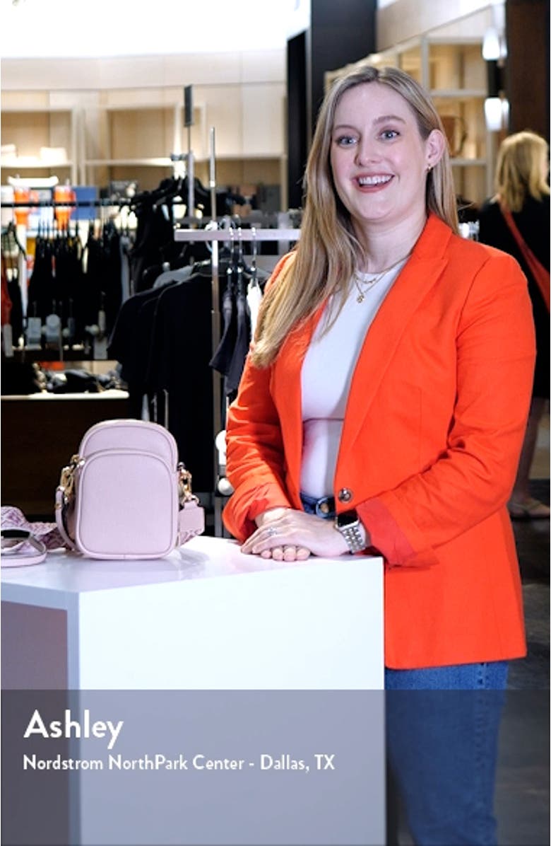 Josephine Vegan Leather Crossbody Bag, sales video thumbnail