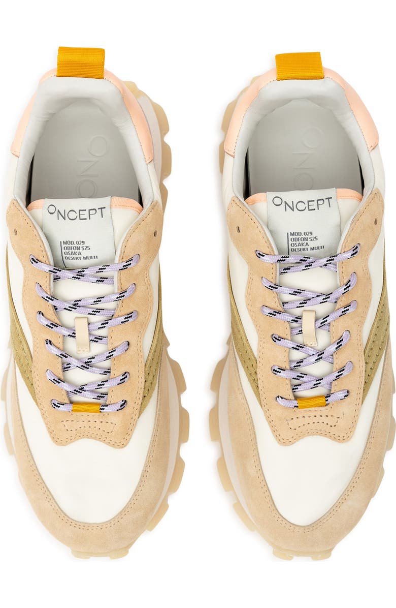 Oncept Osaka Lug Sole Sneaker, Alternate, color, Desert Multi