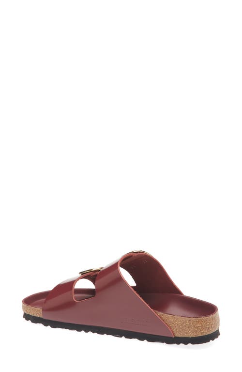 Birkenstock Arizona Hammered Big Buckle Slide Sandal In Multi