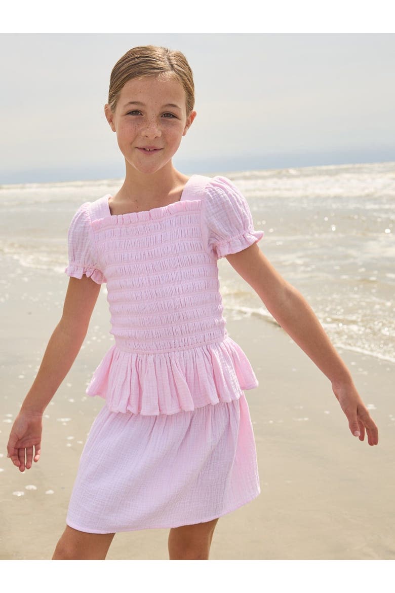 Kids' Isla Top, Alternate, color, Jaipur Pink