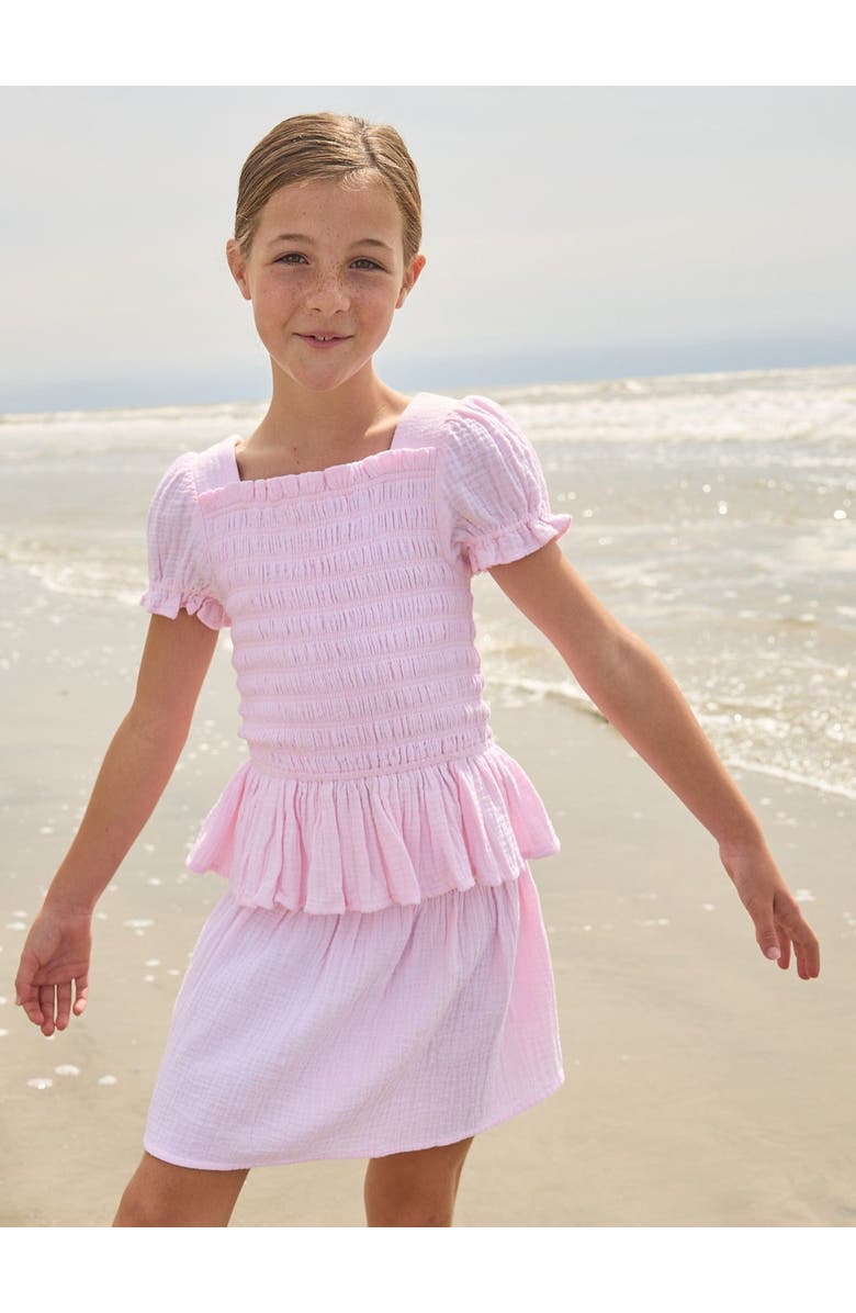 Little English Kids' Isla Top, Alternate, color, Jaipur Pink