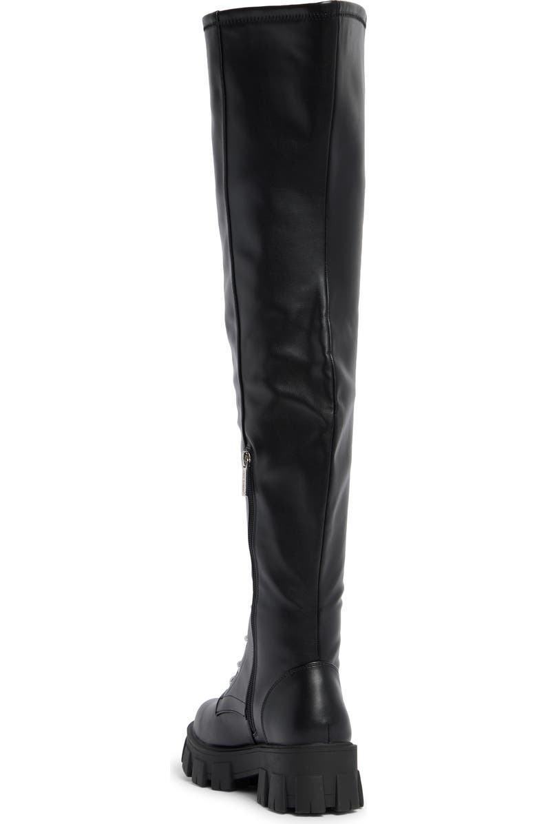 CAPE ROBBIN Boxi Lace-Up Tall Boot, Alternate, color,
