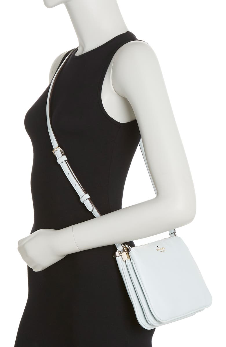 Kate Spade New York leila triple gusset crossbody bag, Alternate, color,