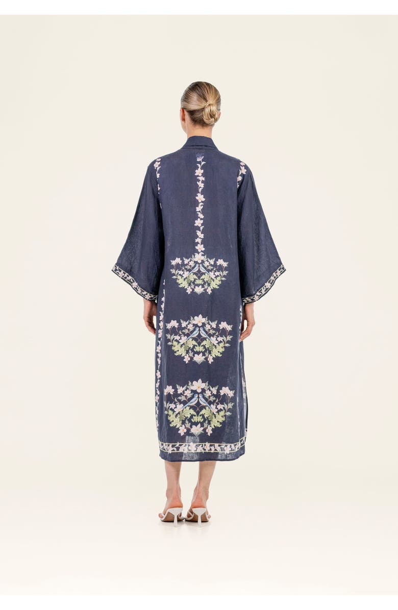 Agua by Agua Bendita Quimera Anhelo Kaftan, Alternate, color, Multicolor