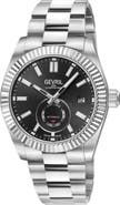 GEVRIL West Village Automatic Bracelet Watch, 40mm