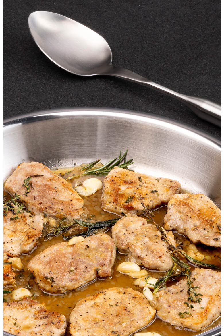 Essential™ serving spoon, Alternate, color, Metallic Silver
