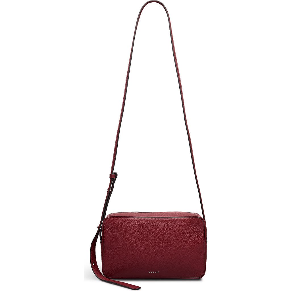 Radley Duchess Close Small Ziptop Crossbody Bag In Red