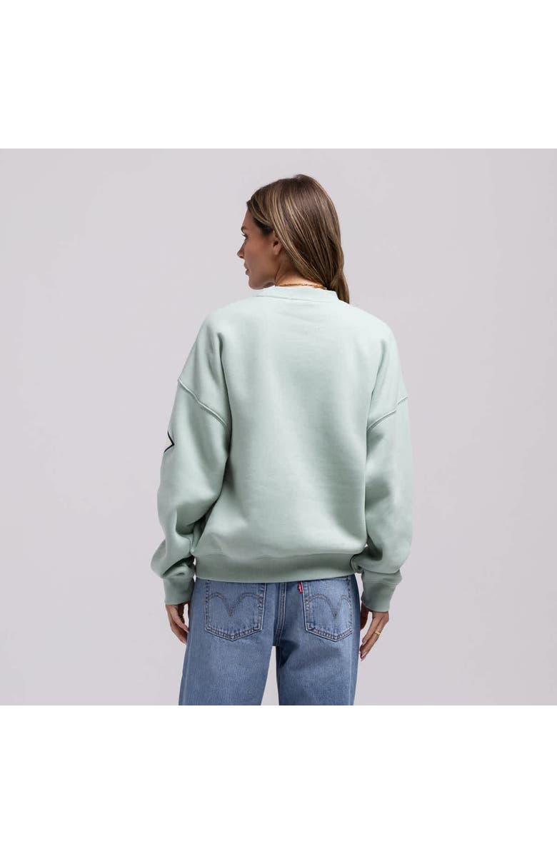Mitchell & Ness Women's Mitchell & Ness  Green Philadelphia Phillies Yacht Rock Sweatshirt, Alternate, color, Green