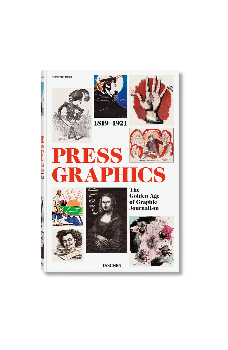 Taschen History of Press Graphics. 1819-1921, Main, color, Multicolor