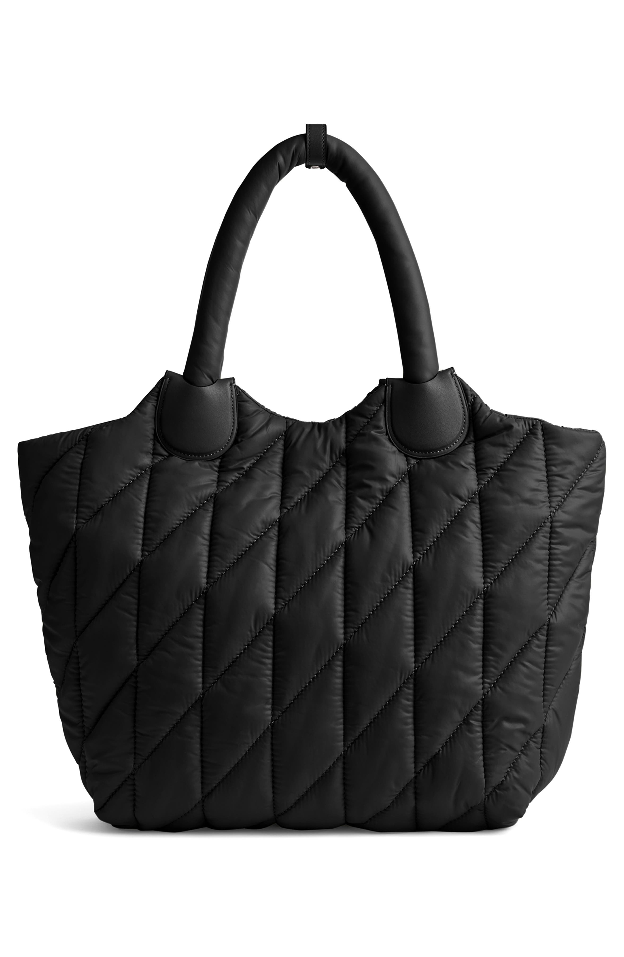 COACH Iris Quilted Nylon Tote, Alternate, color, 