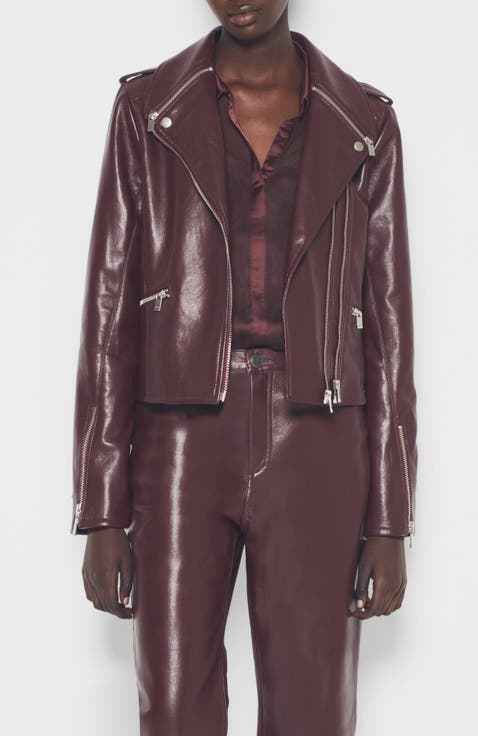 Cindy Recycled Leather Jacket