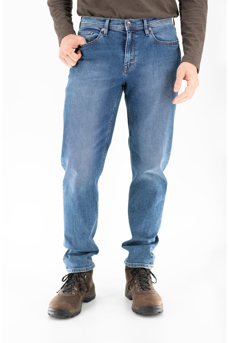 Athletic Fit Jeans, Main, color, FALLS LAKE