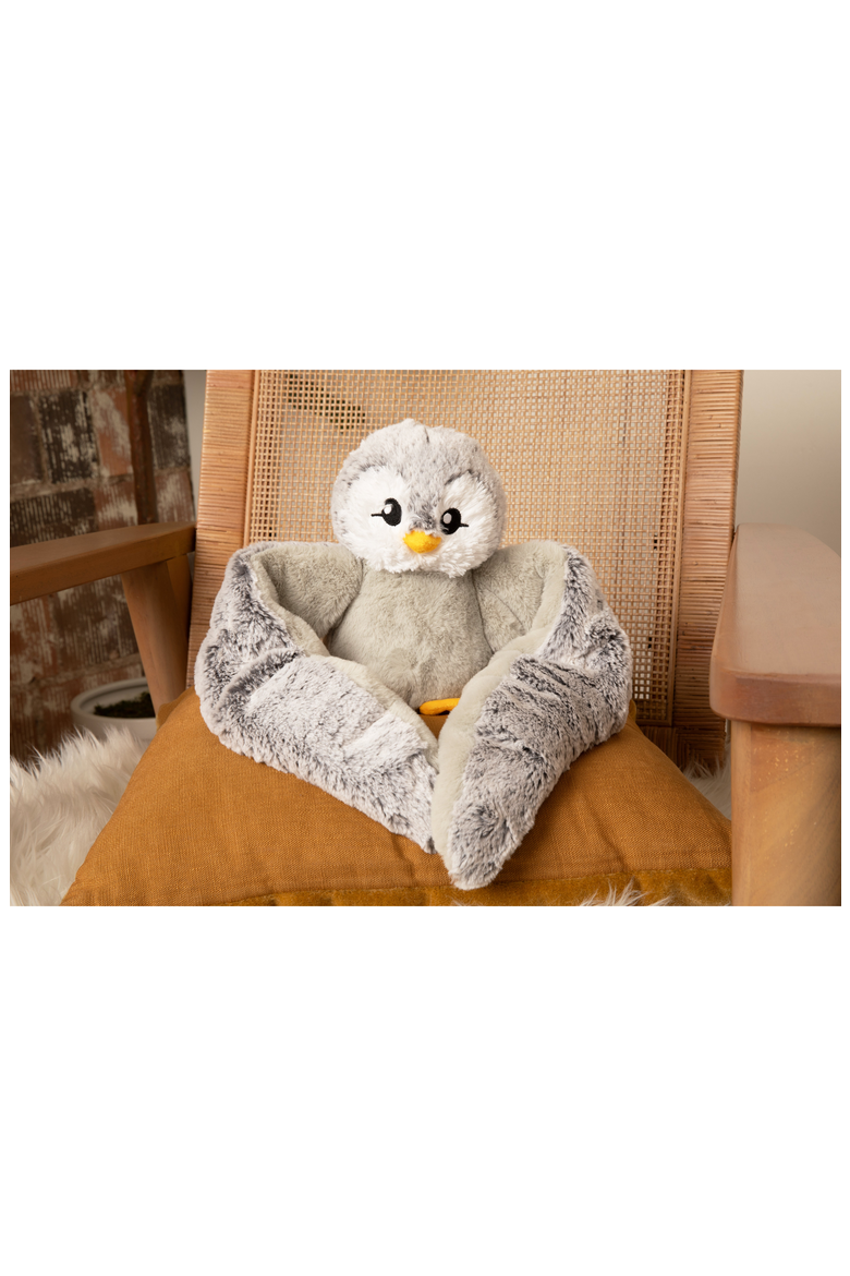 Pax the Penguin Plush Toy, Alternate, color, Gray