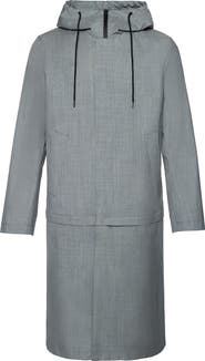 Cardinal of Canada Trent Water Repellent Convertible Wool Blend Coat