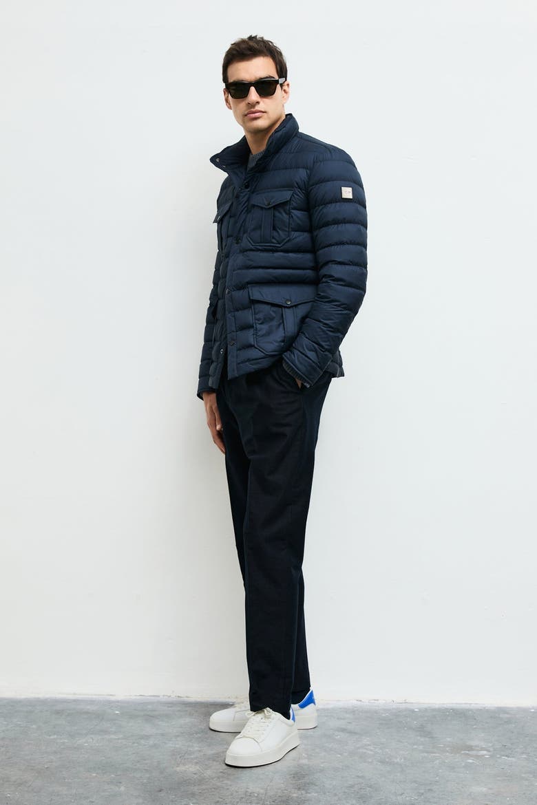 Men's Goose Down Jacket, Alternate, color, Navy