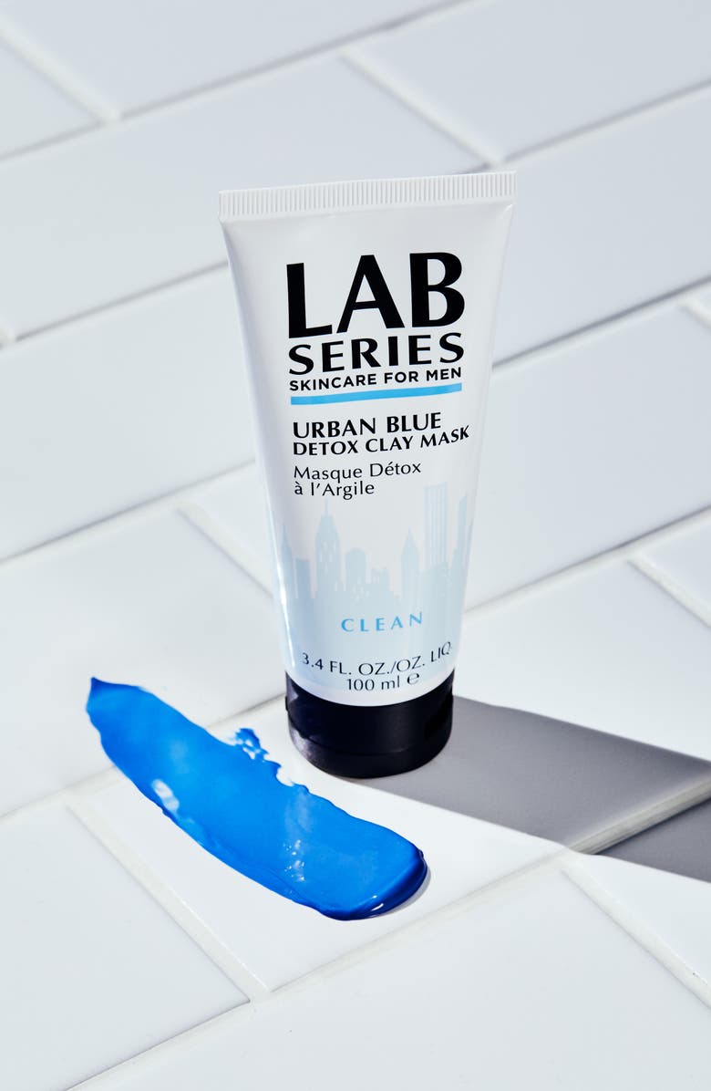 Lab Series Skincare for Men Urban Blue Detox Purifying Clay Mask, Alternate, color,
