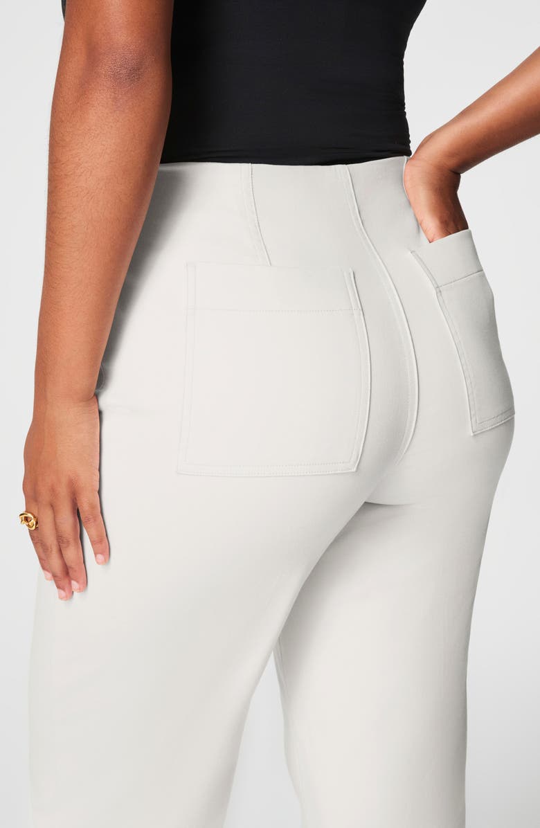SPANX<sup>®</sup> Zero Wide Leg Crop Pants, Alternate, color, Parchment