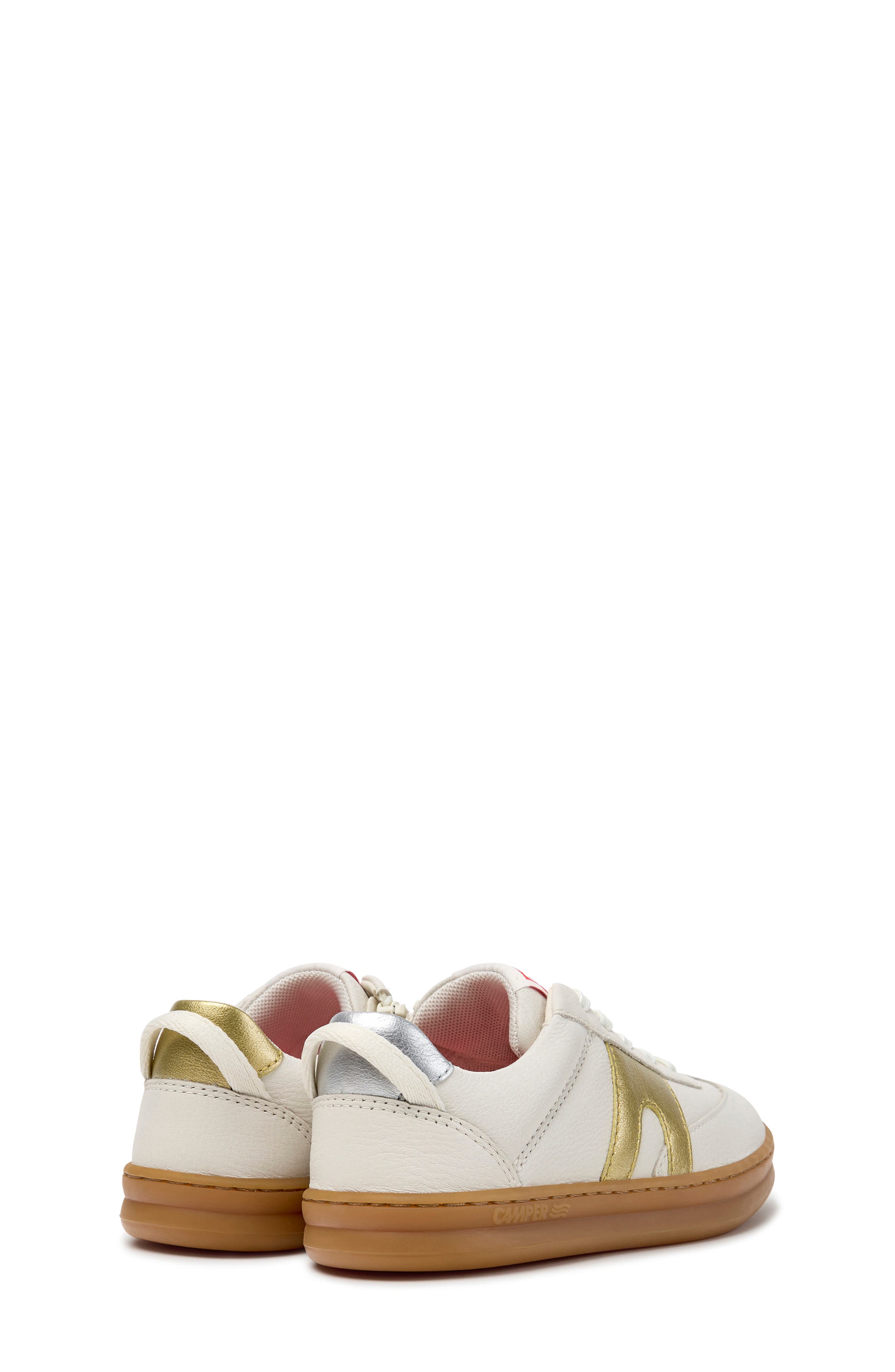Kids' Runner Four Twins Sneaker, Alternate, color, WHITE NATURAL