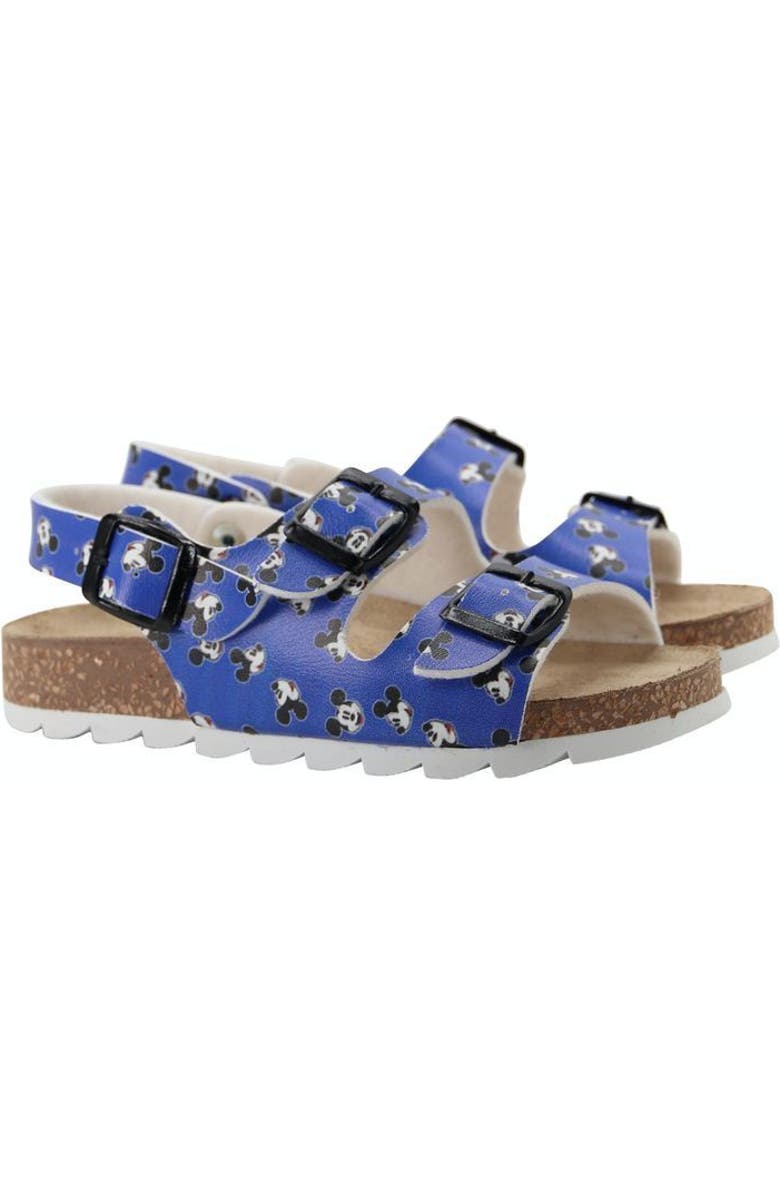 Master of Arts Mickey Buckle Sandals, Main, color, Blue