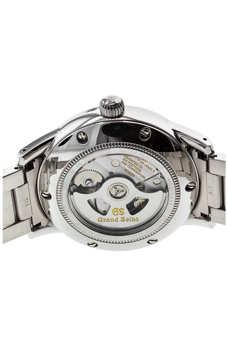 Grand Seiko GMT Preowned Bracelet Watch, Alternate, color, STEEL
