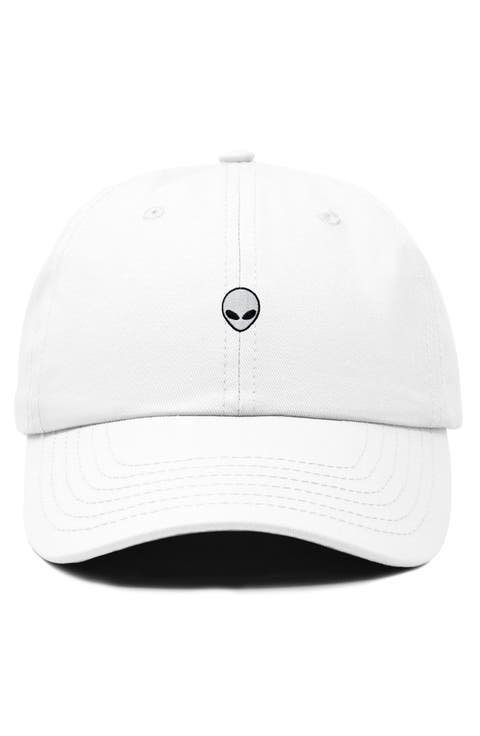 Mens Lil Alien Cotton Dad Cap