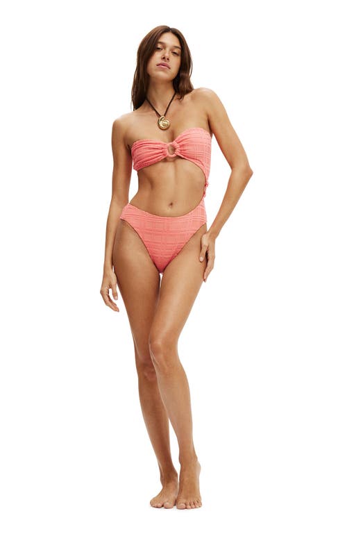 COTTON ON BODY RING BANDEAU ONE PIECE BRAZILIAN