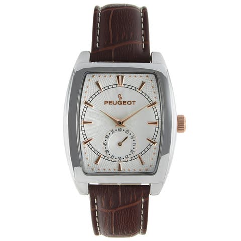 Vintage Remote Sweep Leather Watch - 33MM