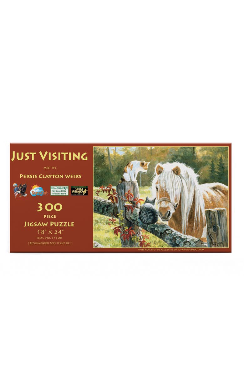 Just Visiting 300 piece Jigsaw Puzzle for Adults, Alternate, color, Multicolor