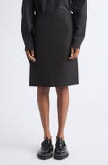 LII Contrast Back Midi Skirt
