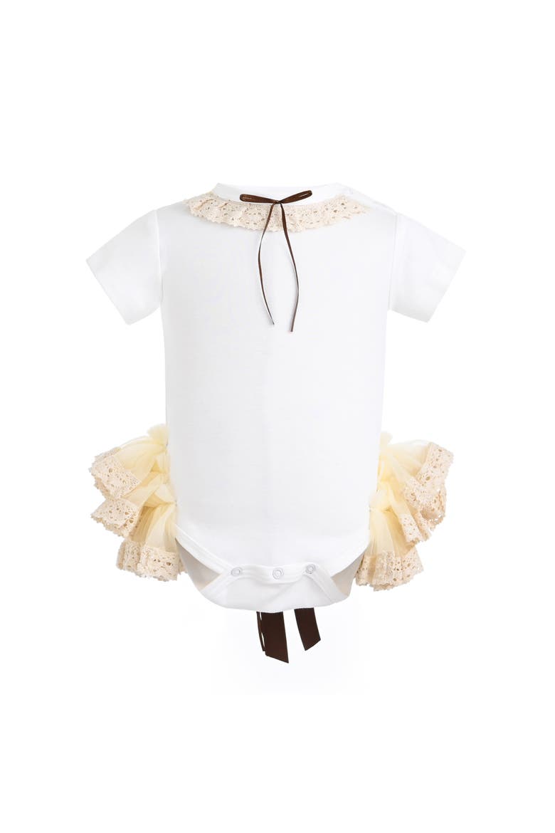 Elvira Lace Bodysuit, Main, color, White