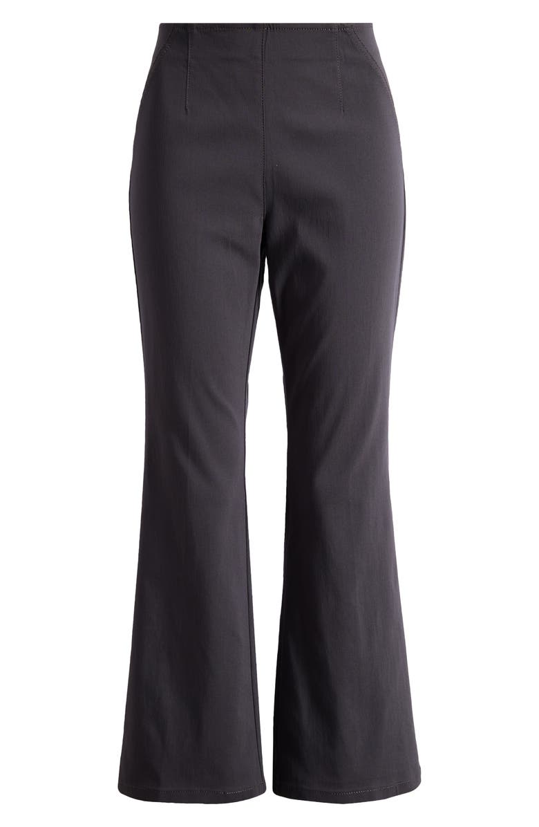 NIC+ZOE Berekeley Wonderstretch Slim High Waist Ankle Pants, Alternate, color, Charcoal